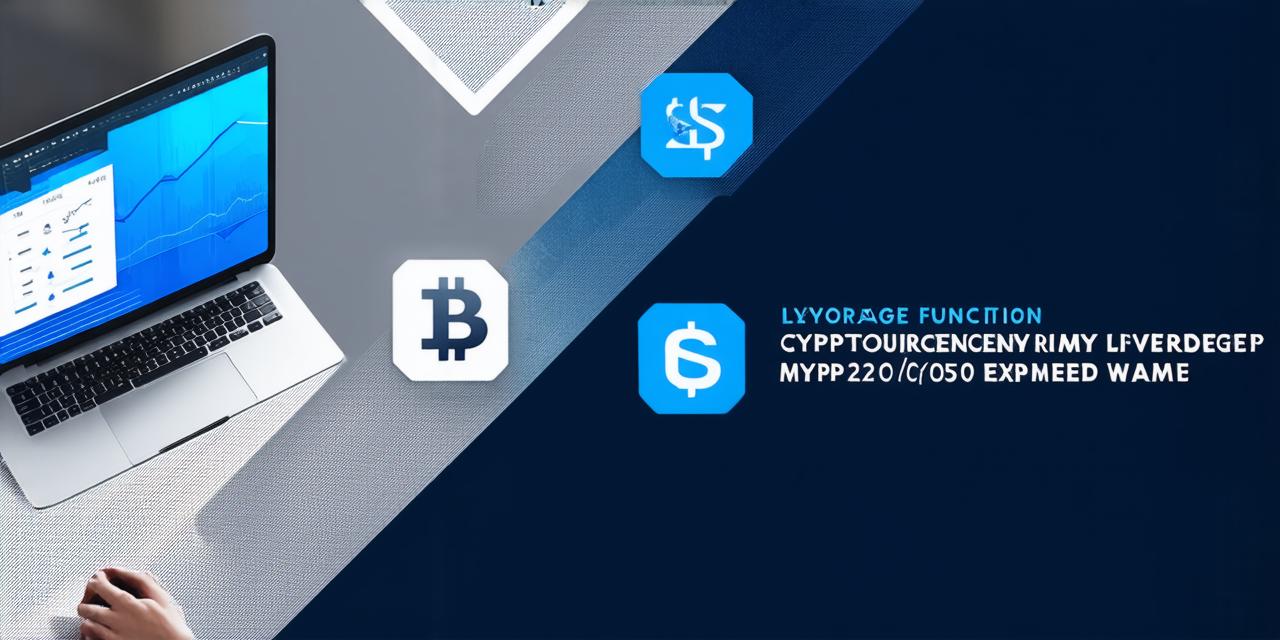 How does leverage function in cryptocurrency trading?