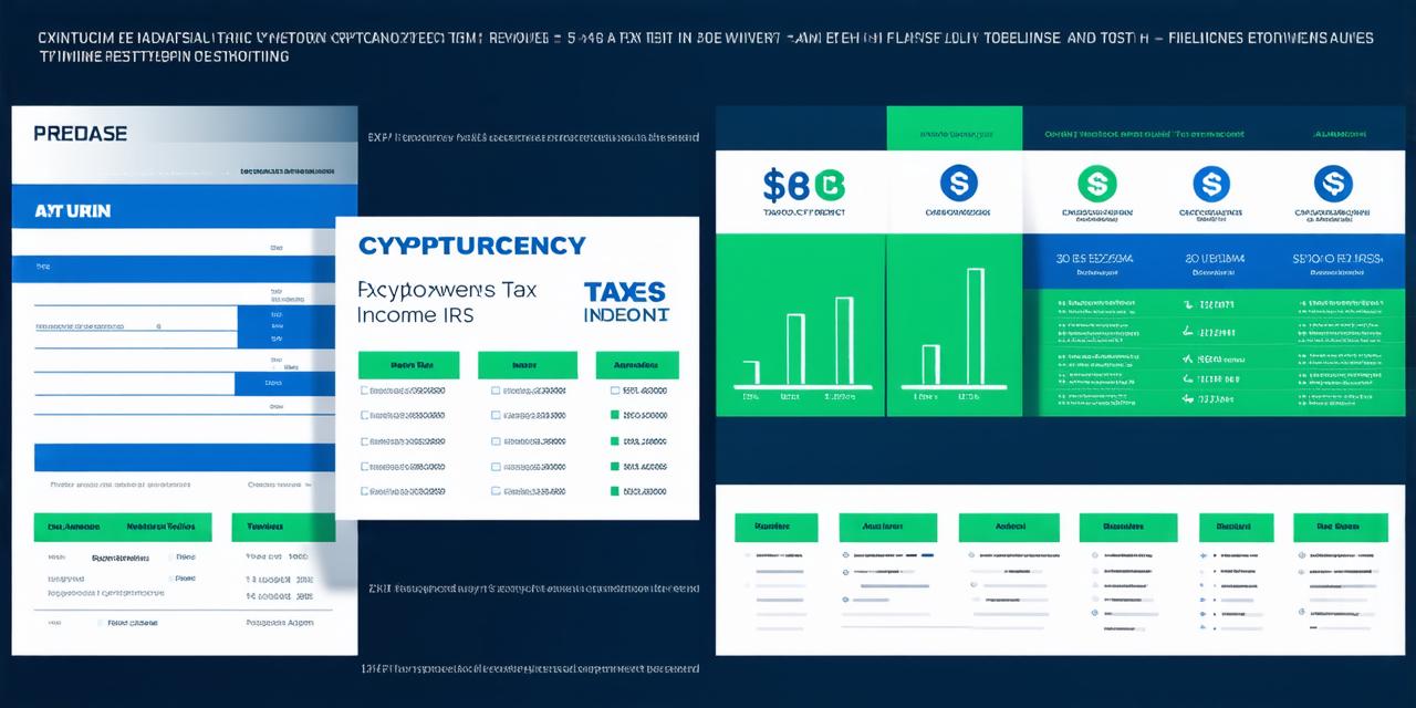 How to report cryptocurrency income on a tax return.