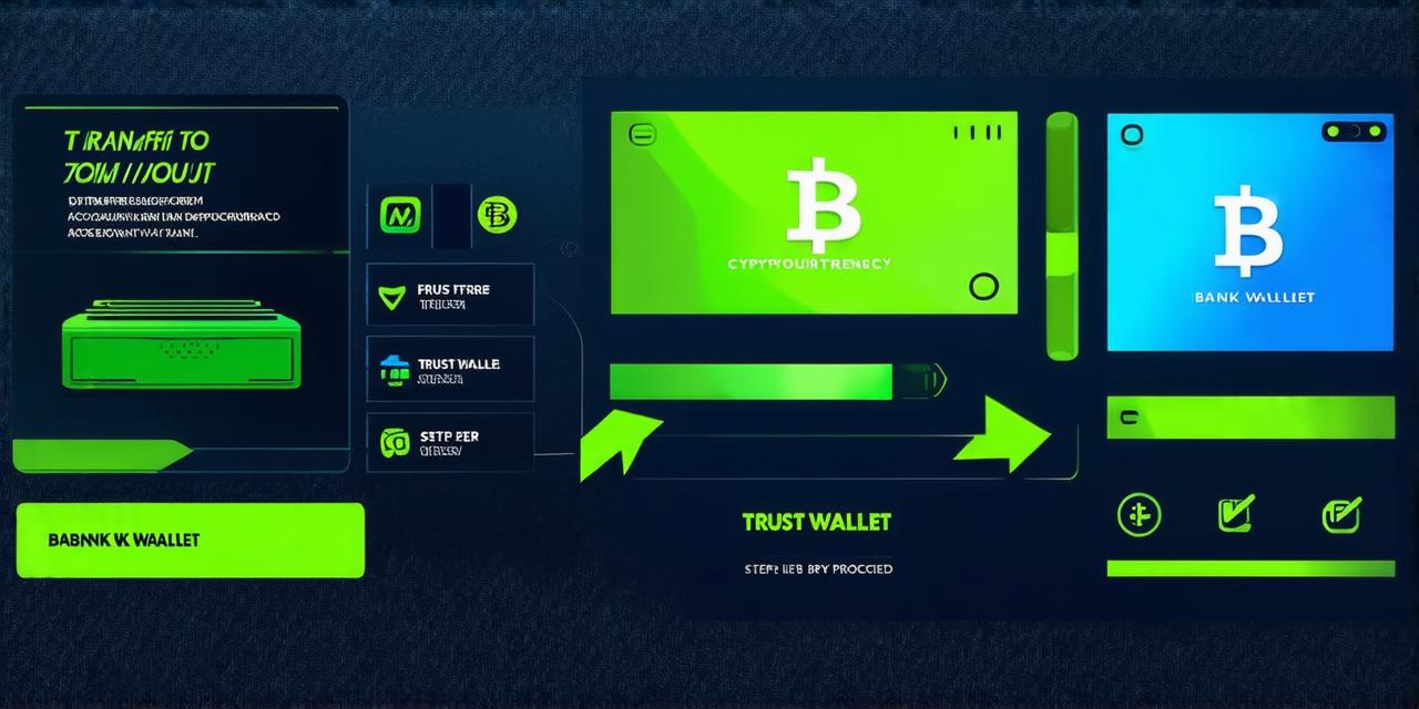 How to transfer cryptocurrency from Trust Wallet to a bank account